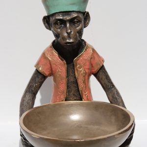 exclusive-original-handpainted-colourful-coral-monkey bowl